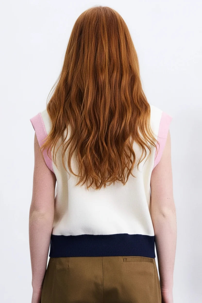 MICKLE SLEEVELESS SWEATER VEST