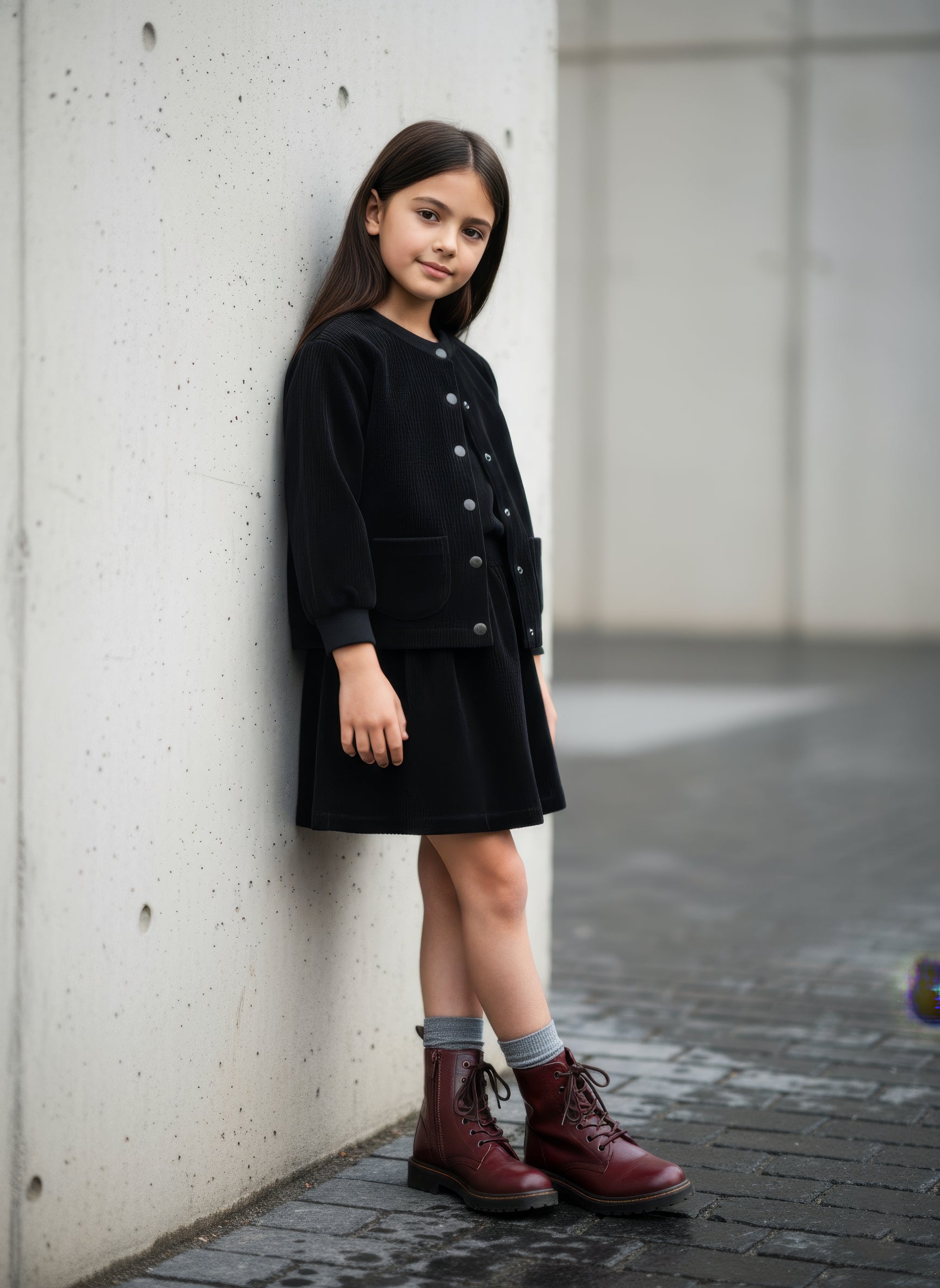 Corduroy Jacket - Black