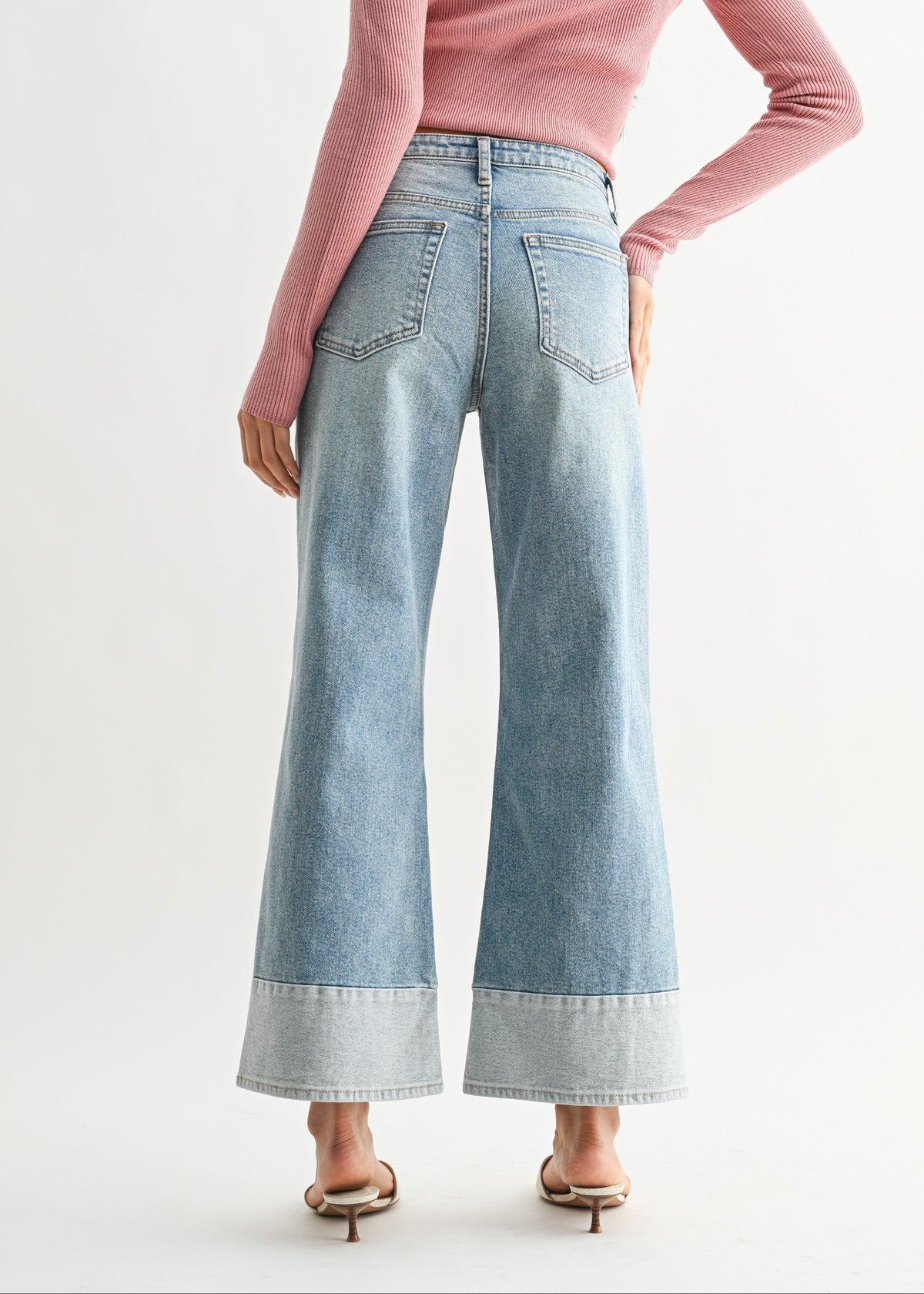 KYLIE TWO TONED JEANS