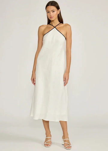 GRACIE HALTER MIDI DRESS