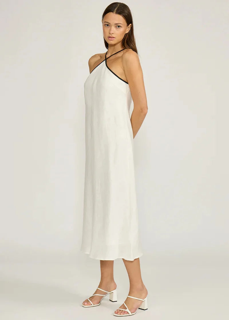 GRACIE HALTER MIDI DRESS