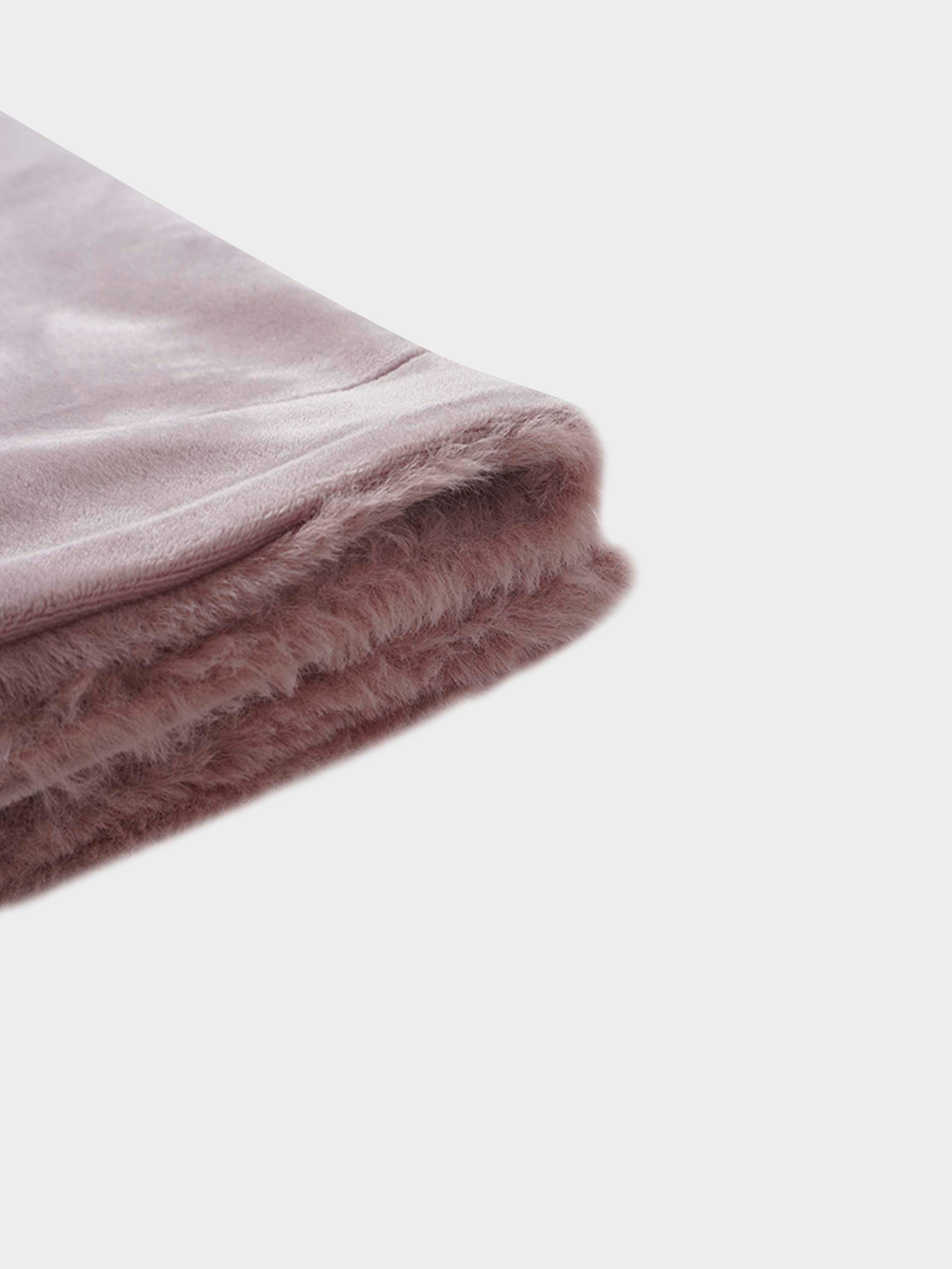 Plush Velour Blanket - Pink