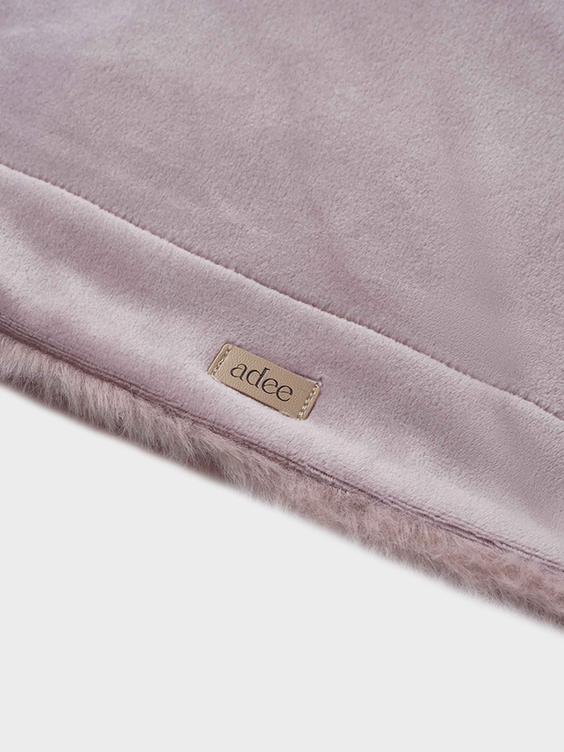 Plush Velour Blanket - Pink