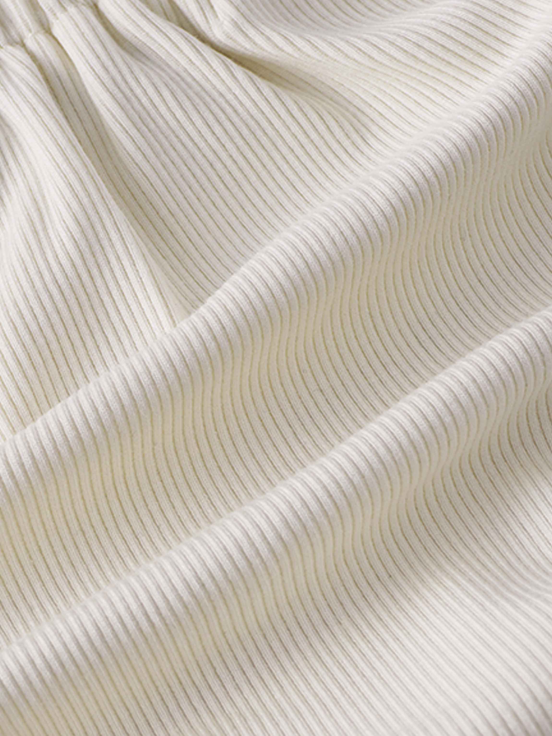 Draw String Bloomer-Off White
