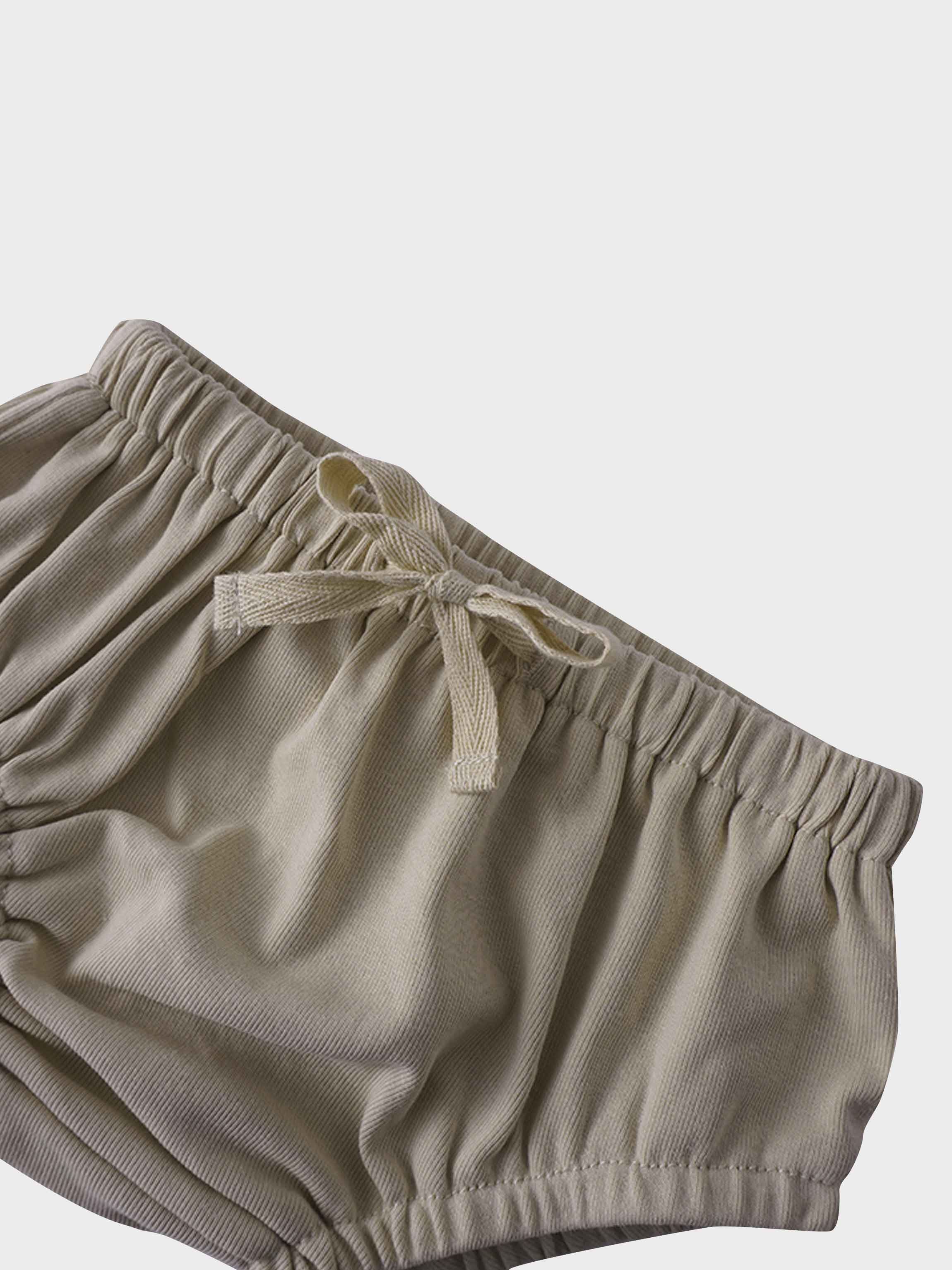 Draw String Bloomer-Light Tan