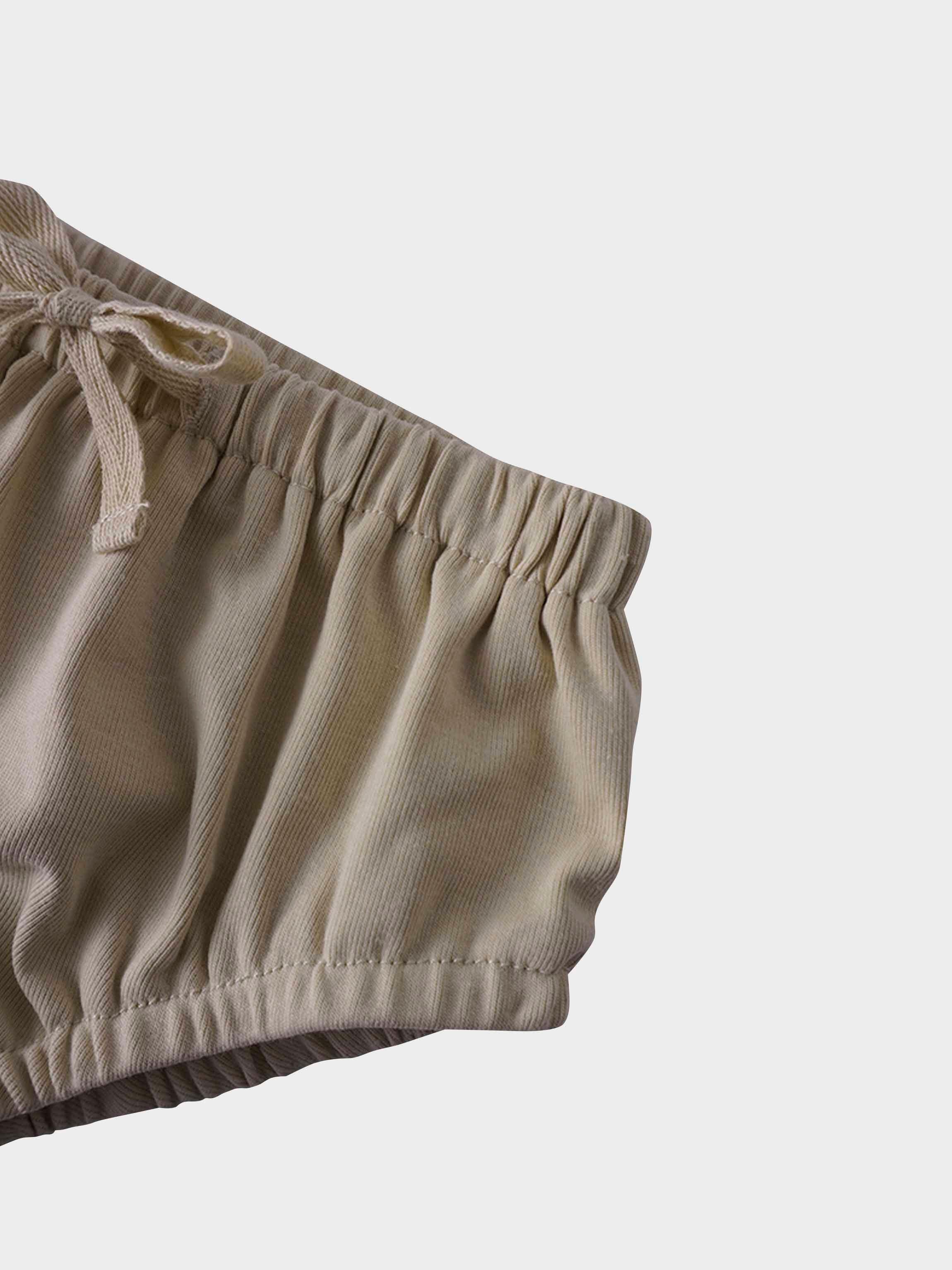 Draw String Bloomer-Light Tan