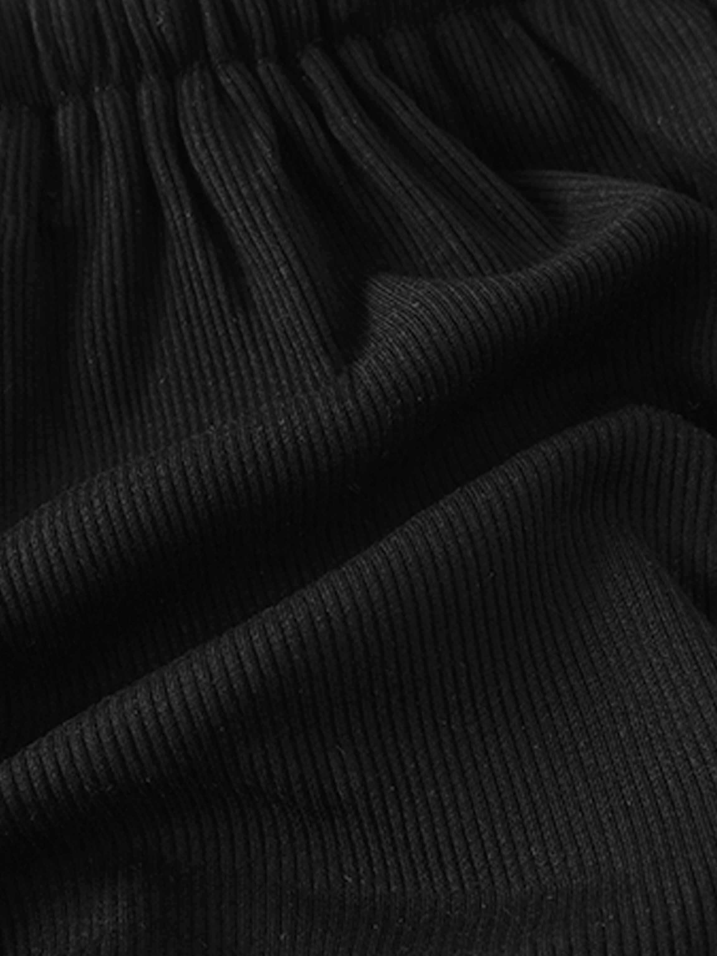 Draw String Bloomer-Black