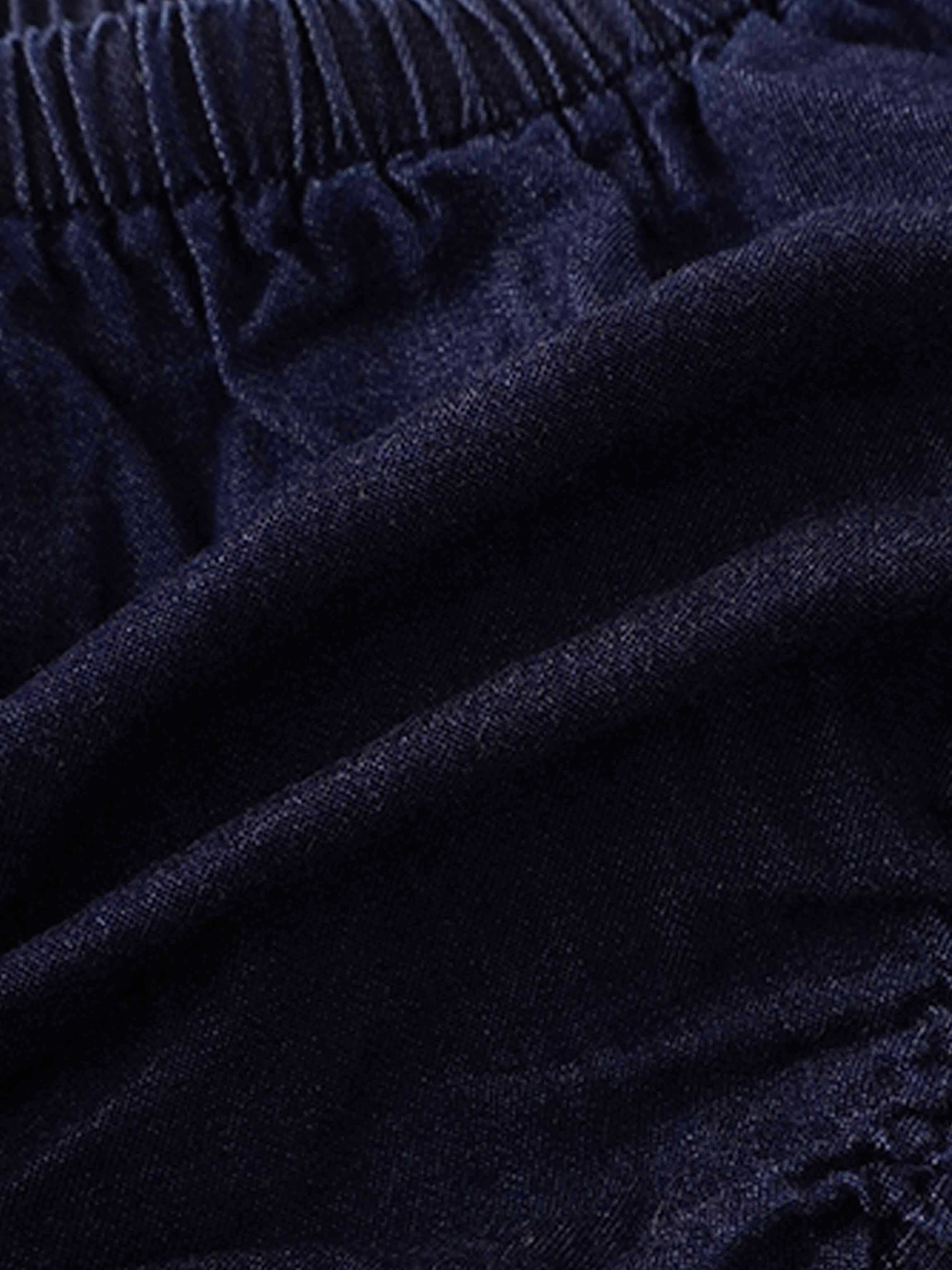 Draw String Bloomer-Dark Denim