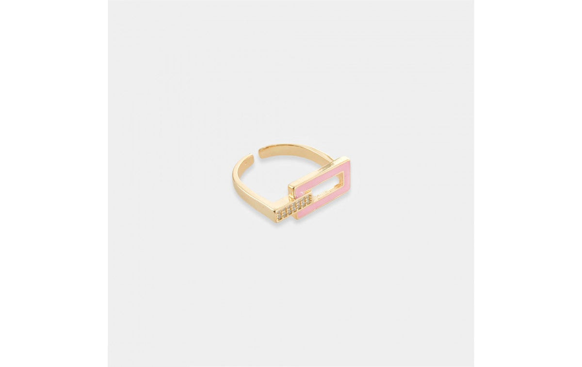 Enamel Adjustable Rings