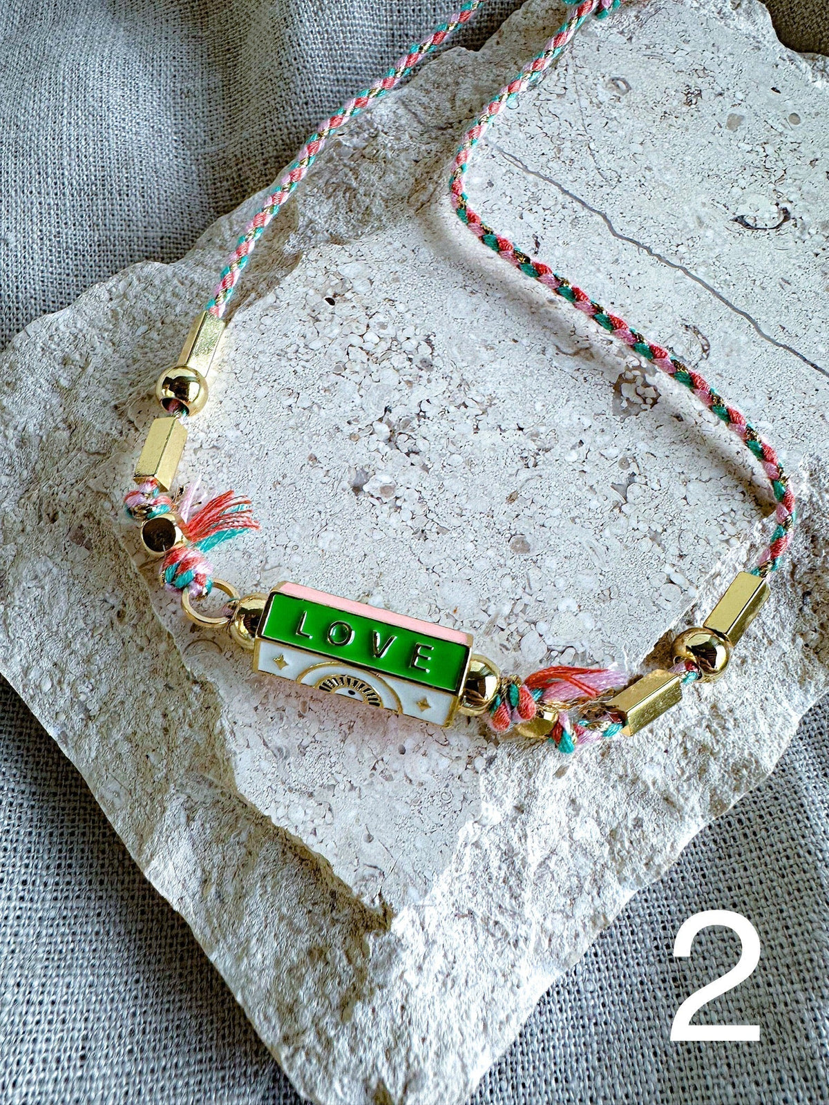 Enamel Barrel Necklace