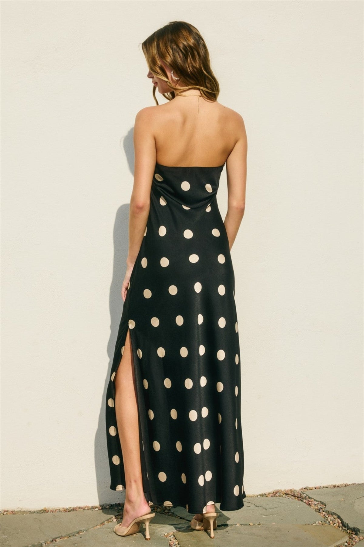 ARIA STRAPLESS MAXI DRESS