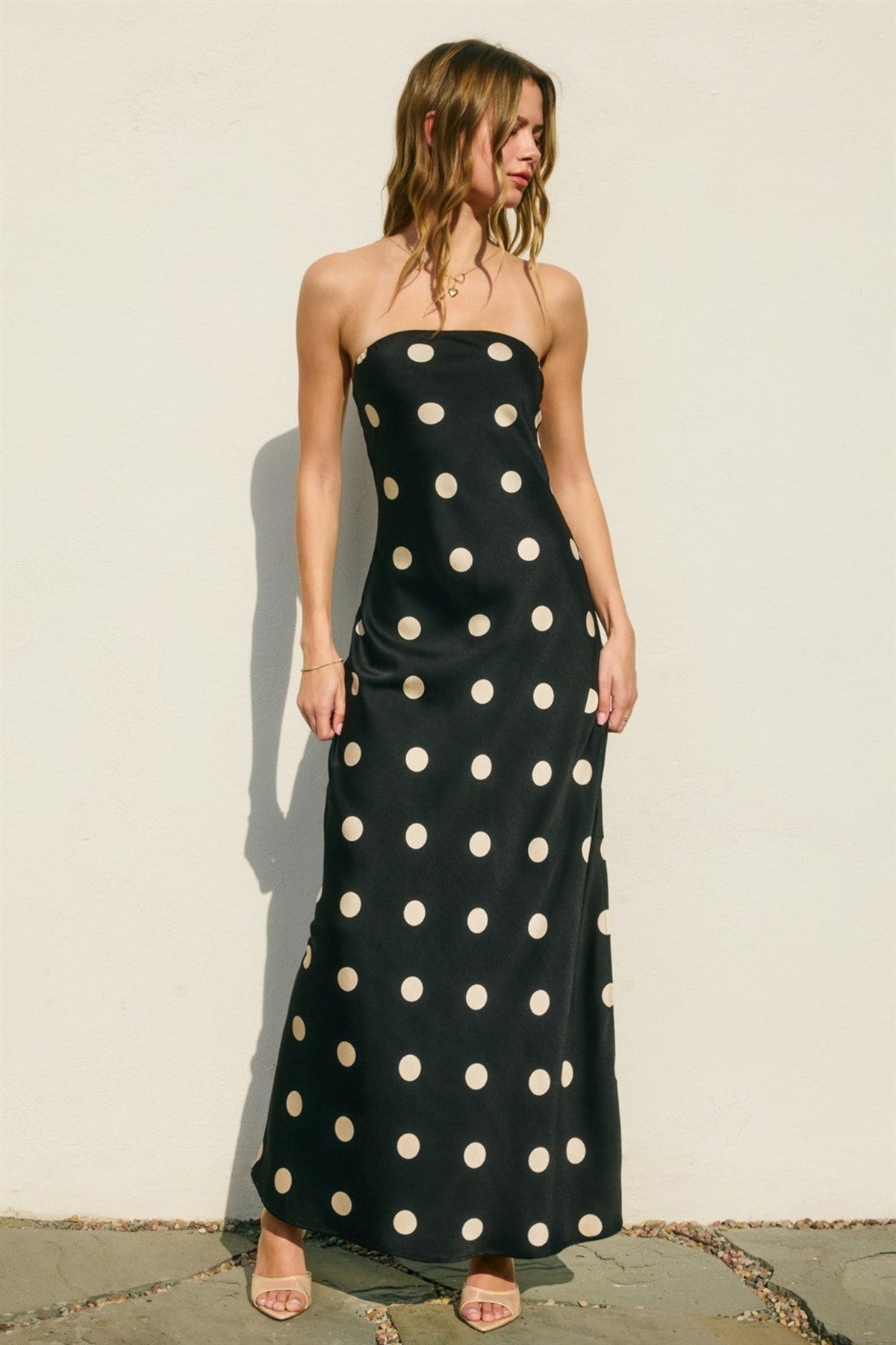 ARIA STRAPLESS MAXI DRESS