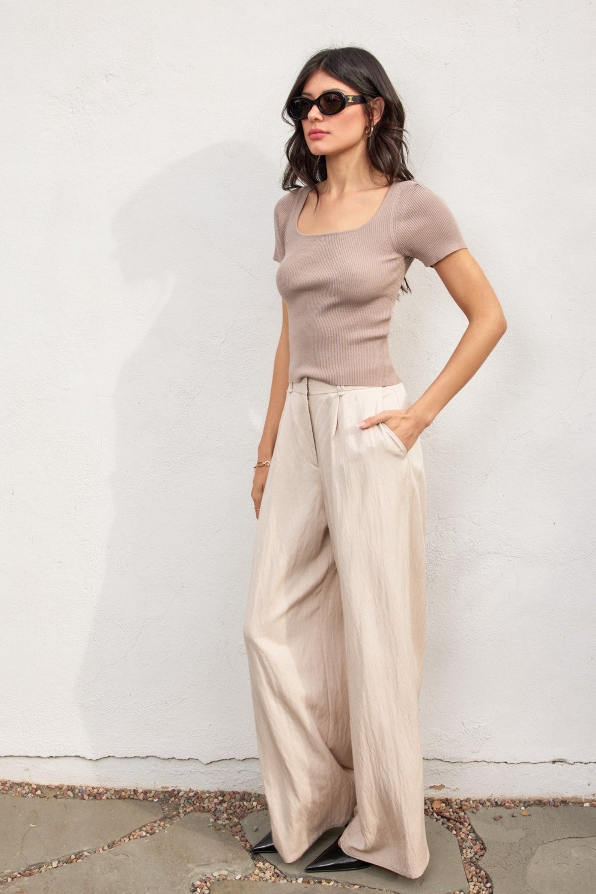 MILLIE WIDE LEG TROUSERS