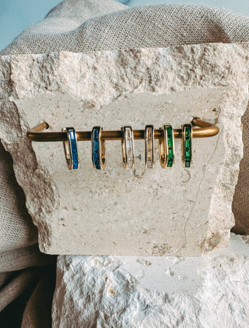 Small Baguette Hoops