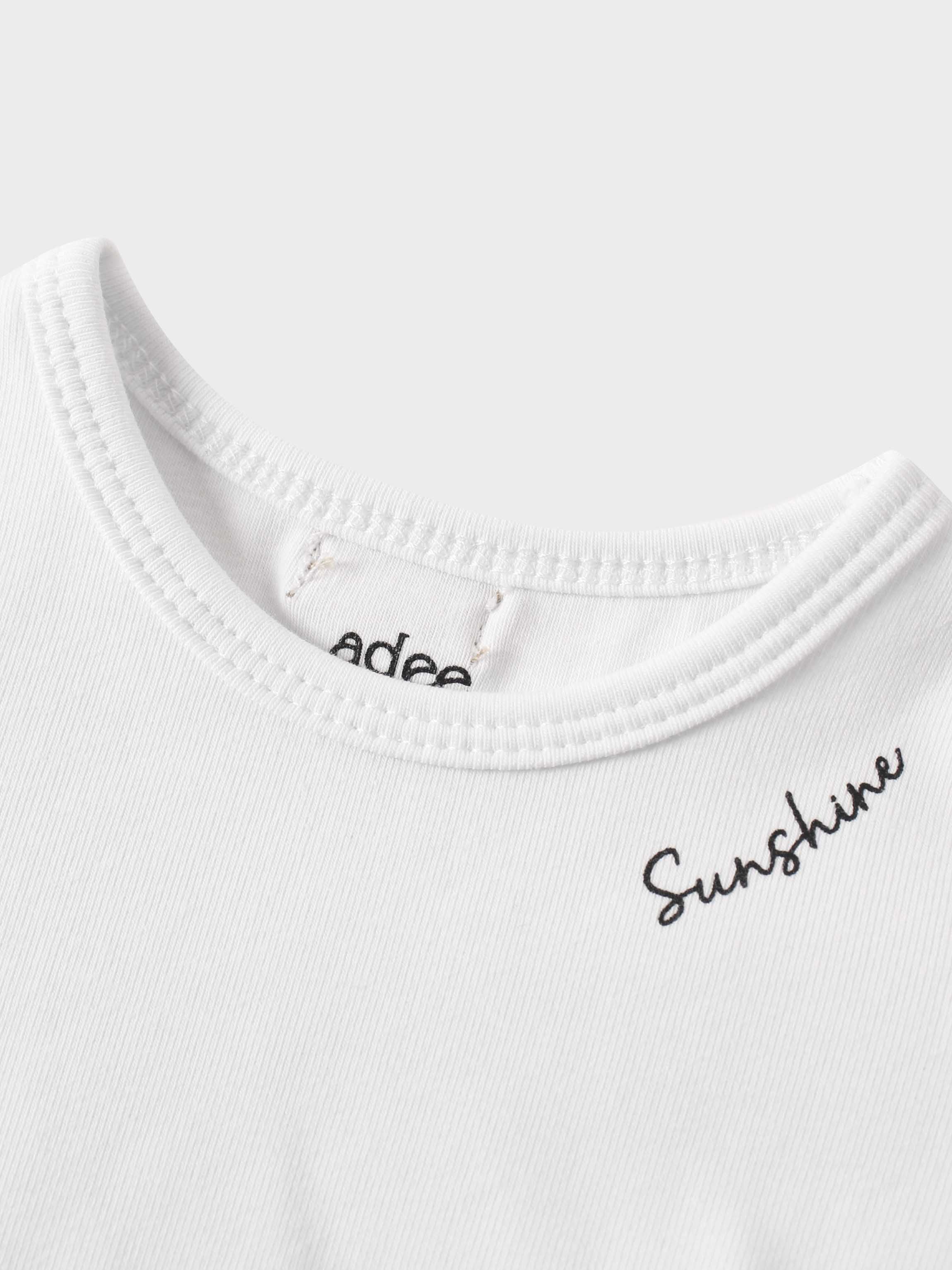 White Boxy Short Sleeve T-Shirt