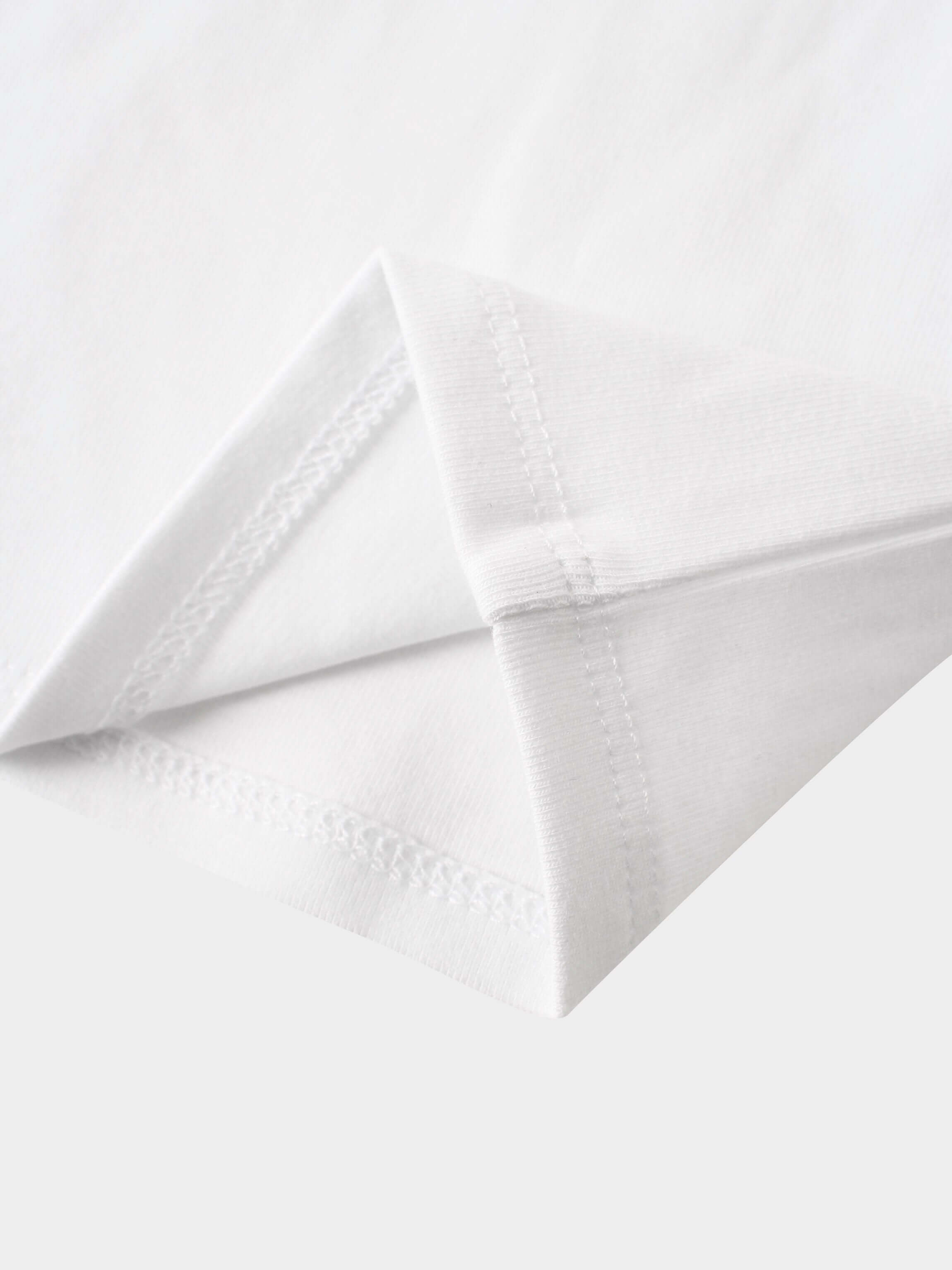 White Boxy Short Sleeve T-Shirt