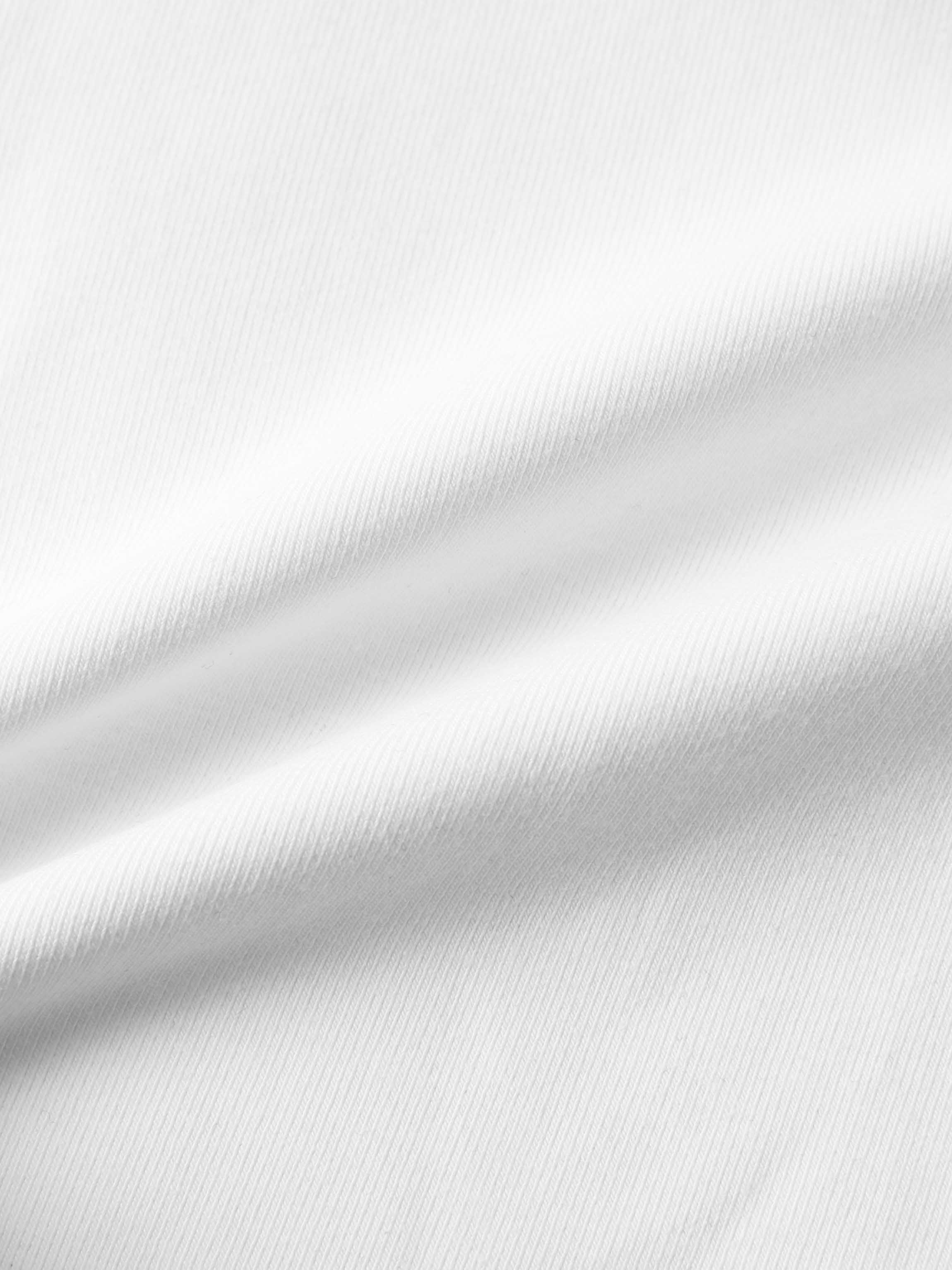 White Boxy Short Sleeve T-Shirt