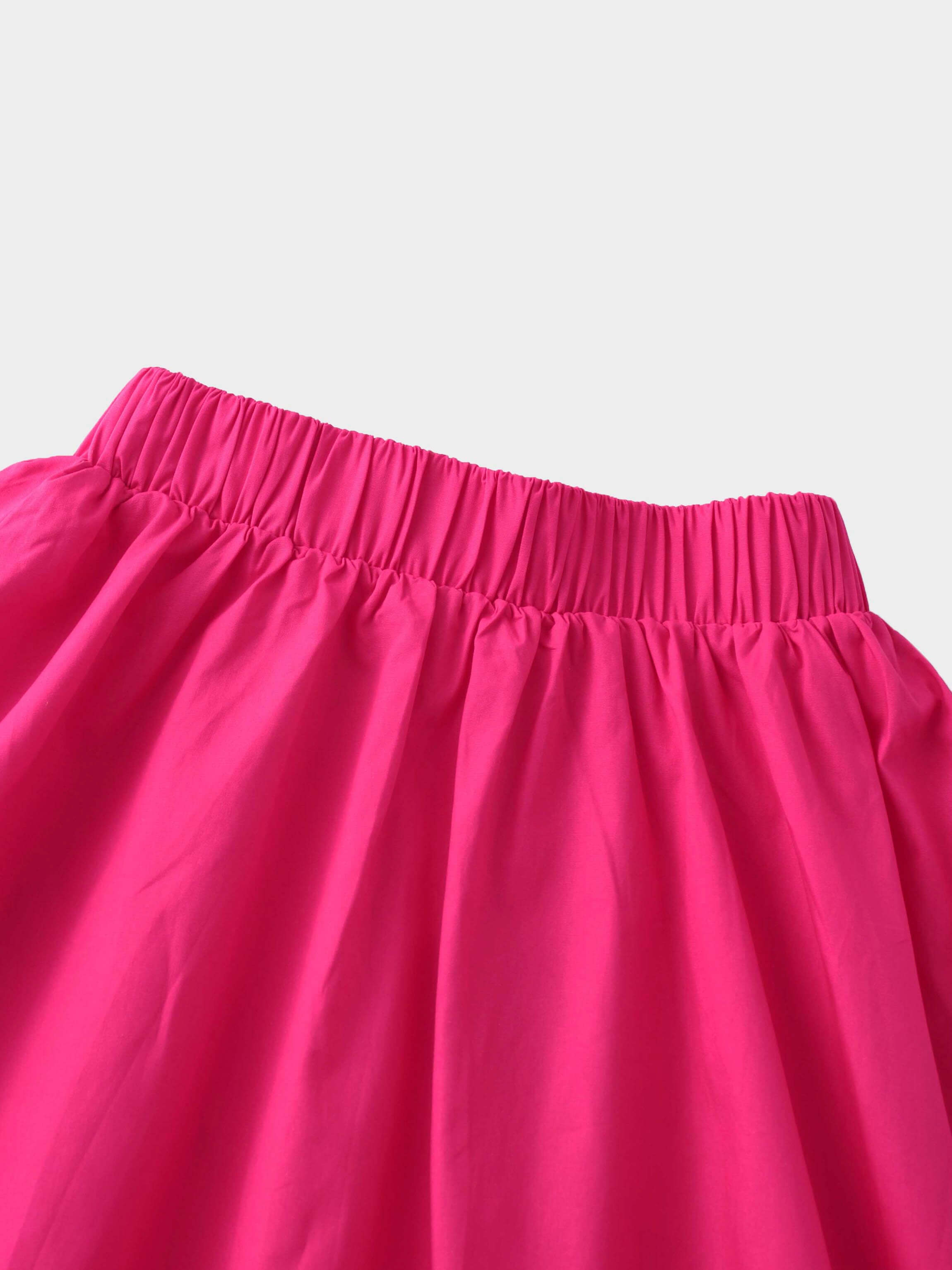Pink Cotton Skirt