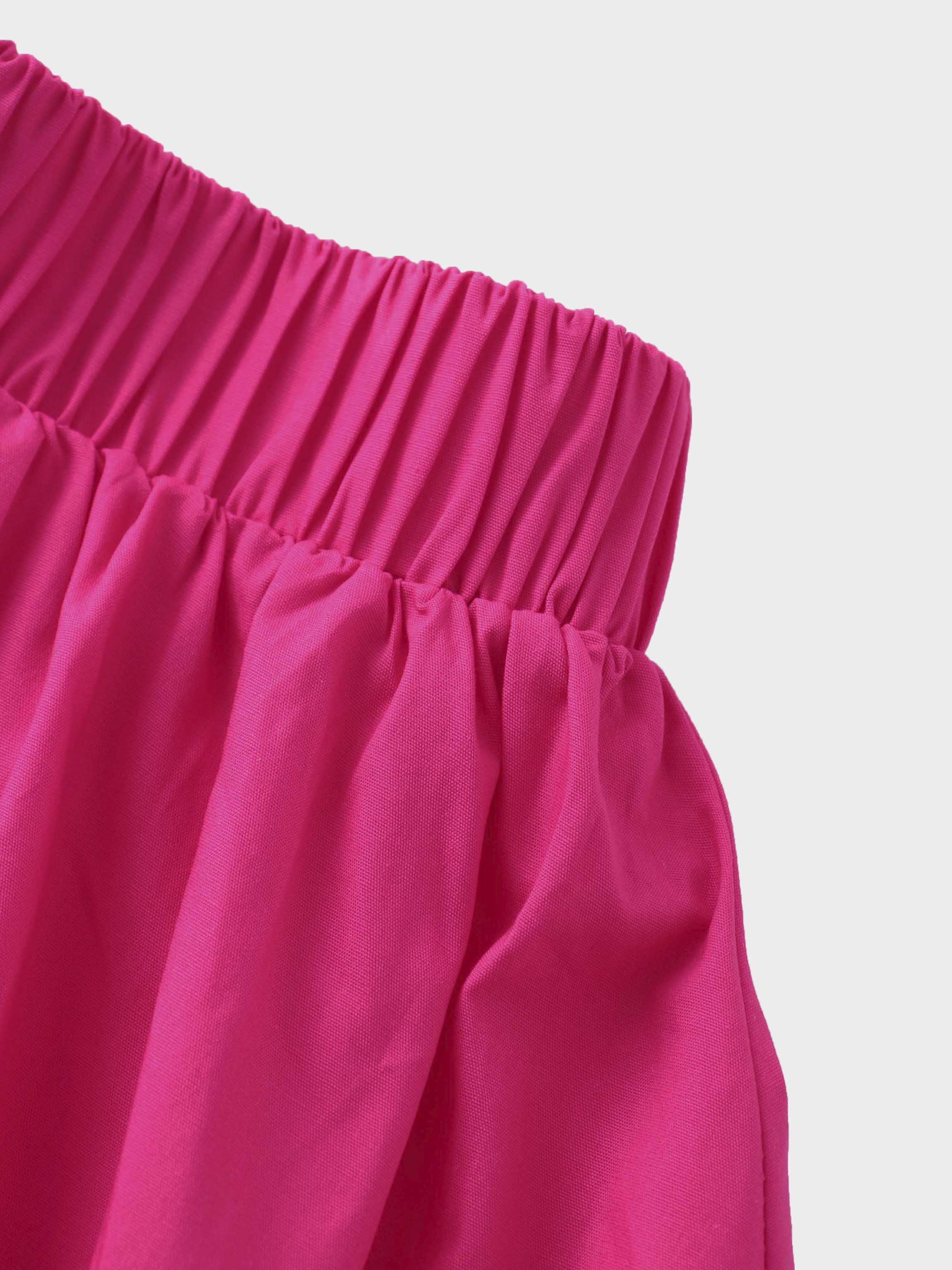 Pink Cotton Skirt