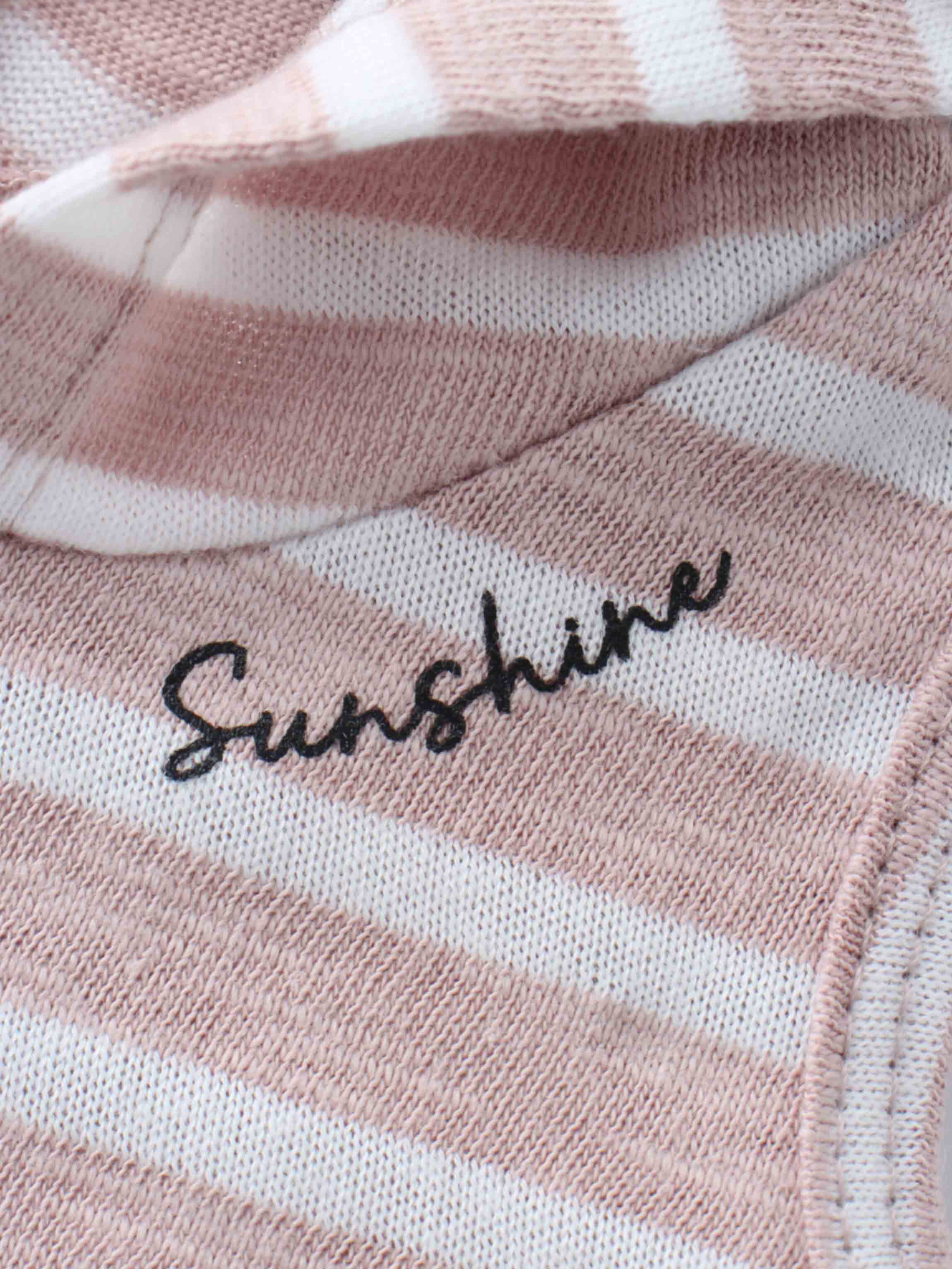 Striped Tank Set- Pastel Pink