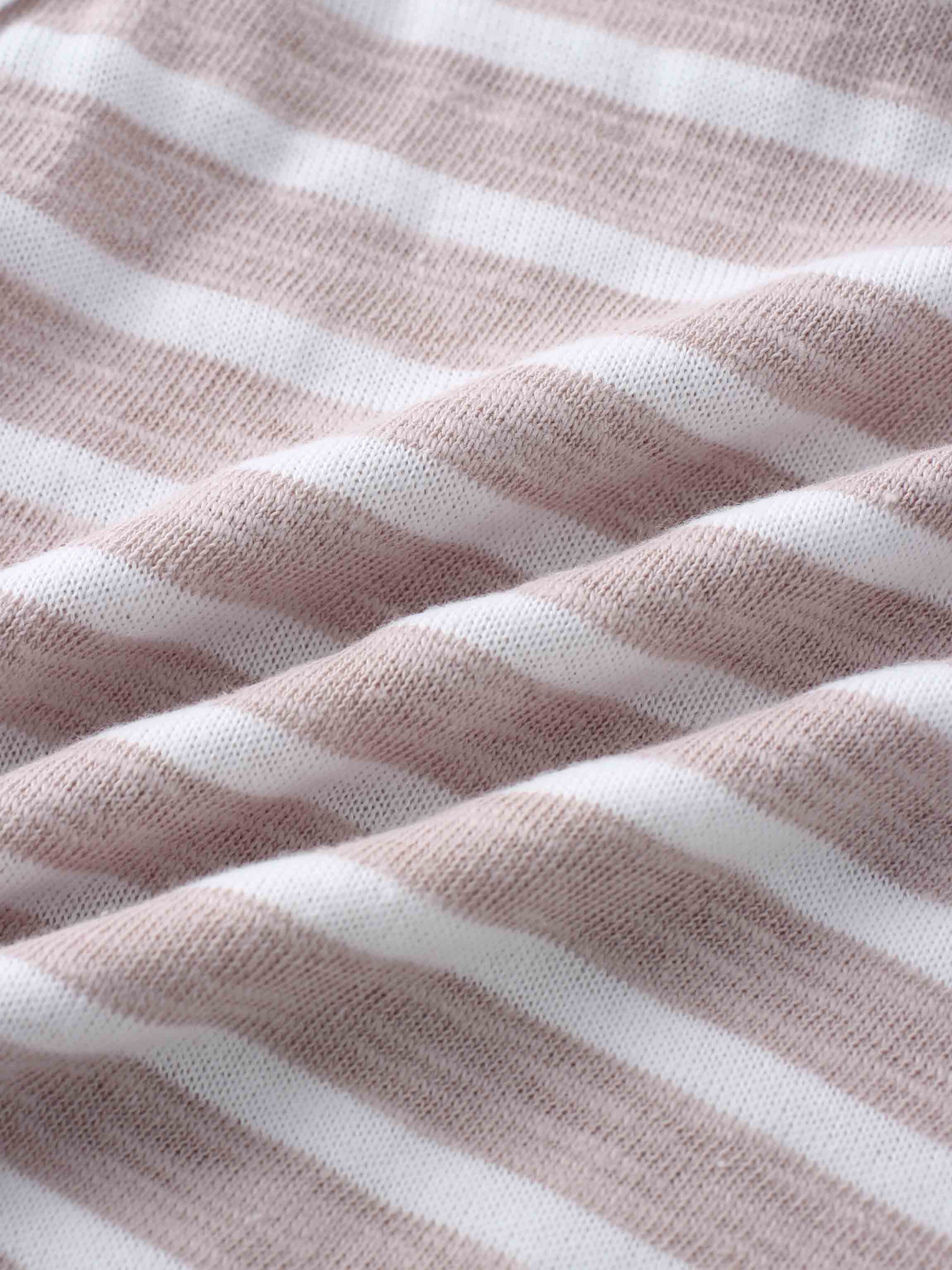 Striped Tank Set- Pastel Pink