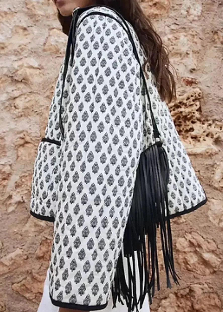 CHLOE CROPPED QUILT JACKET