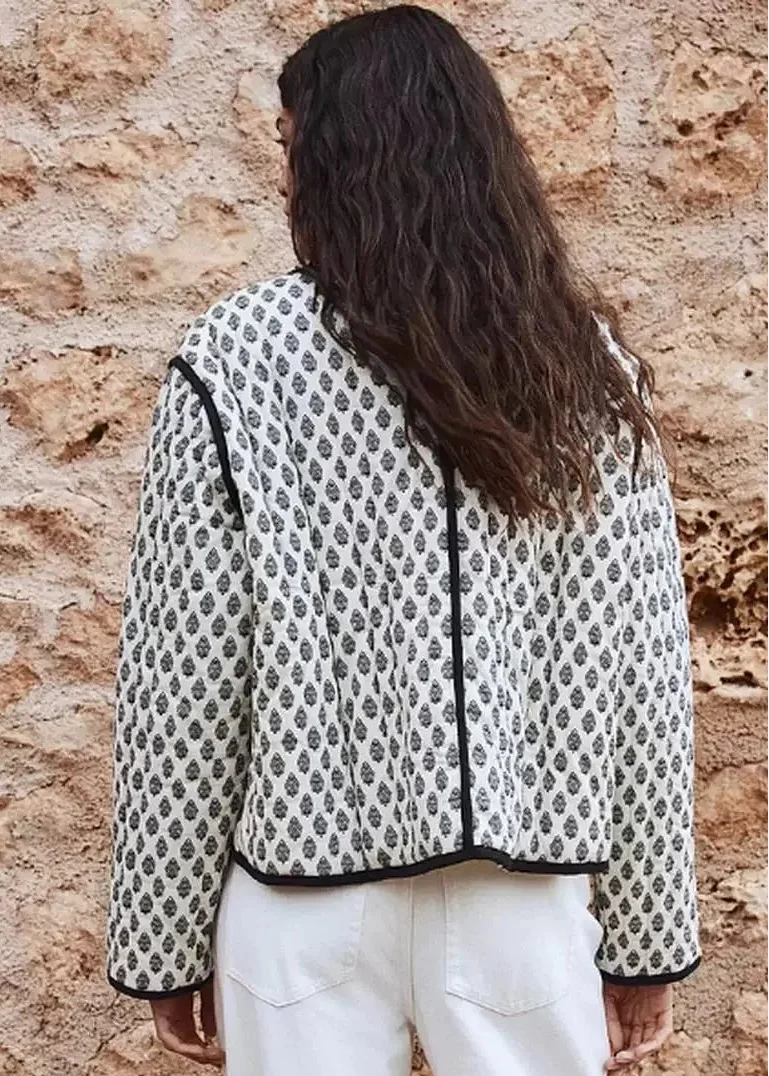 CHLOE CROPPED QUILT JACKET