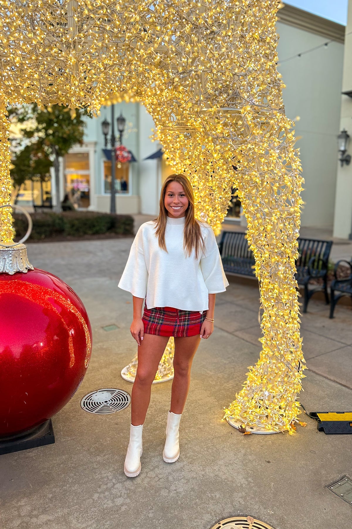Ivory Bell Sleeve Sweater