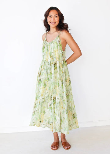 FIONA SLEEVELESS MAXI DRESS