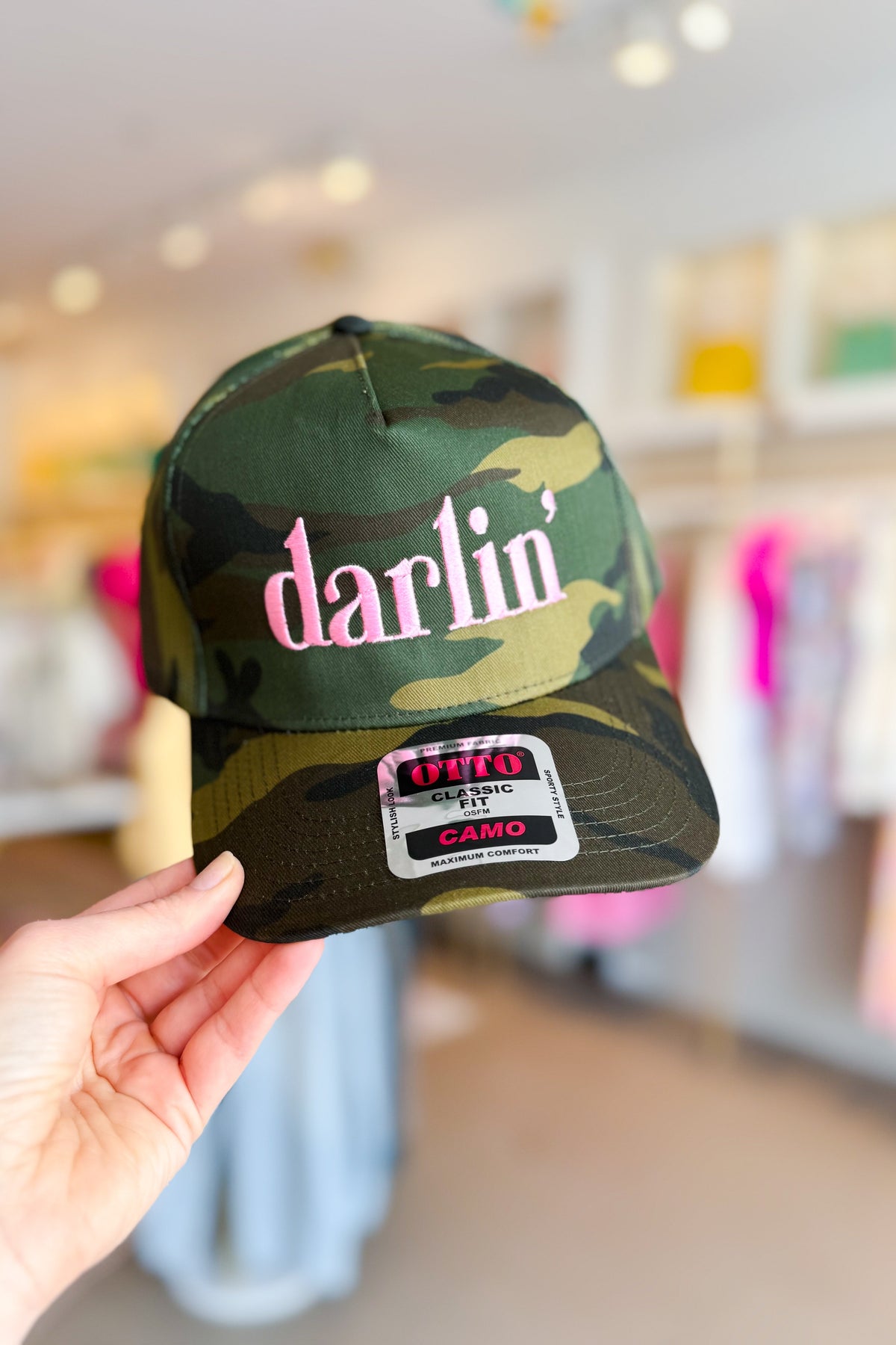 Darlin' Camo Trucker Hat