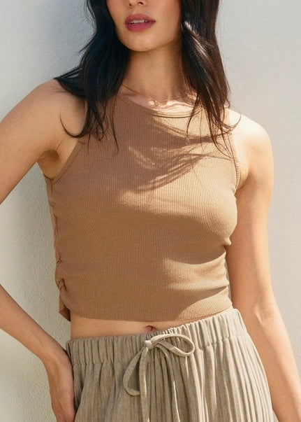 LARA CROPPED TANK TOP