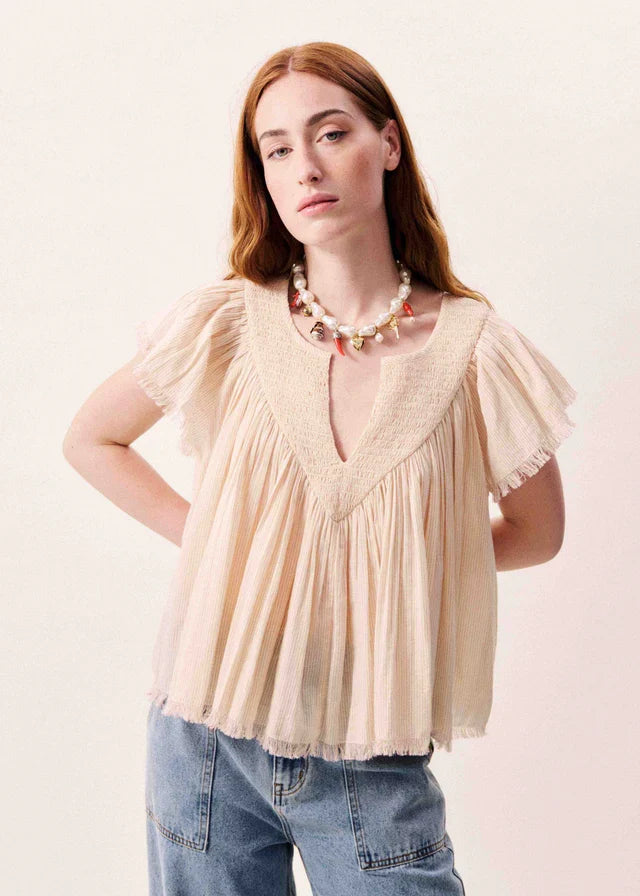 NOVAELLE SHORT SLEEVE TOP