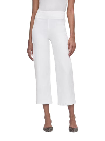 Jetset Wide Crop - White