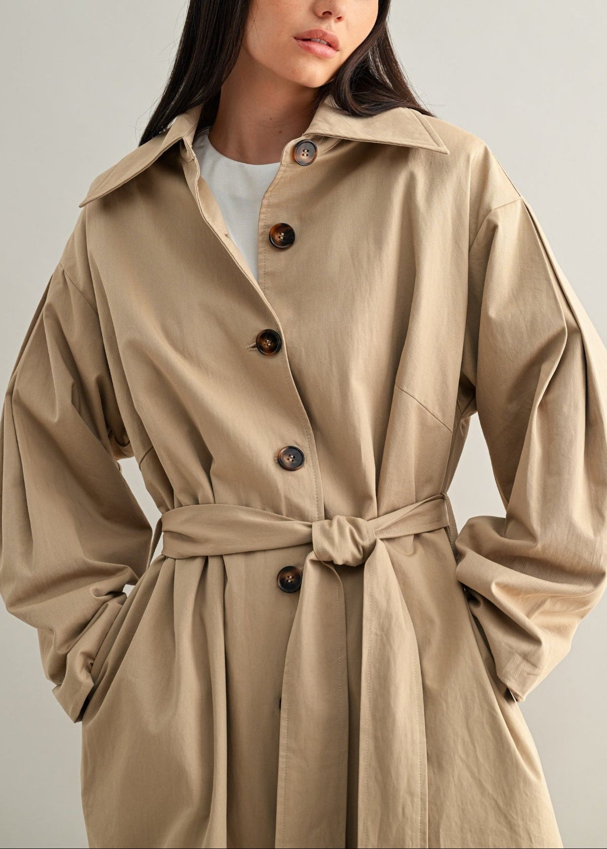 ENOLA LONG TRENCH COAT