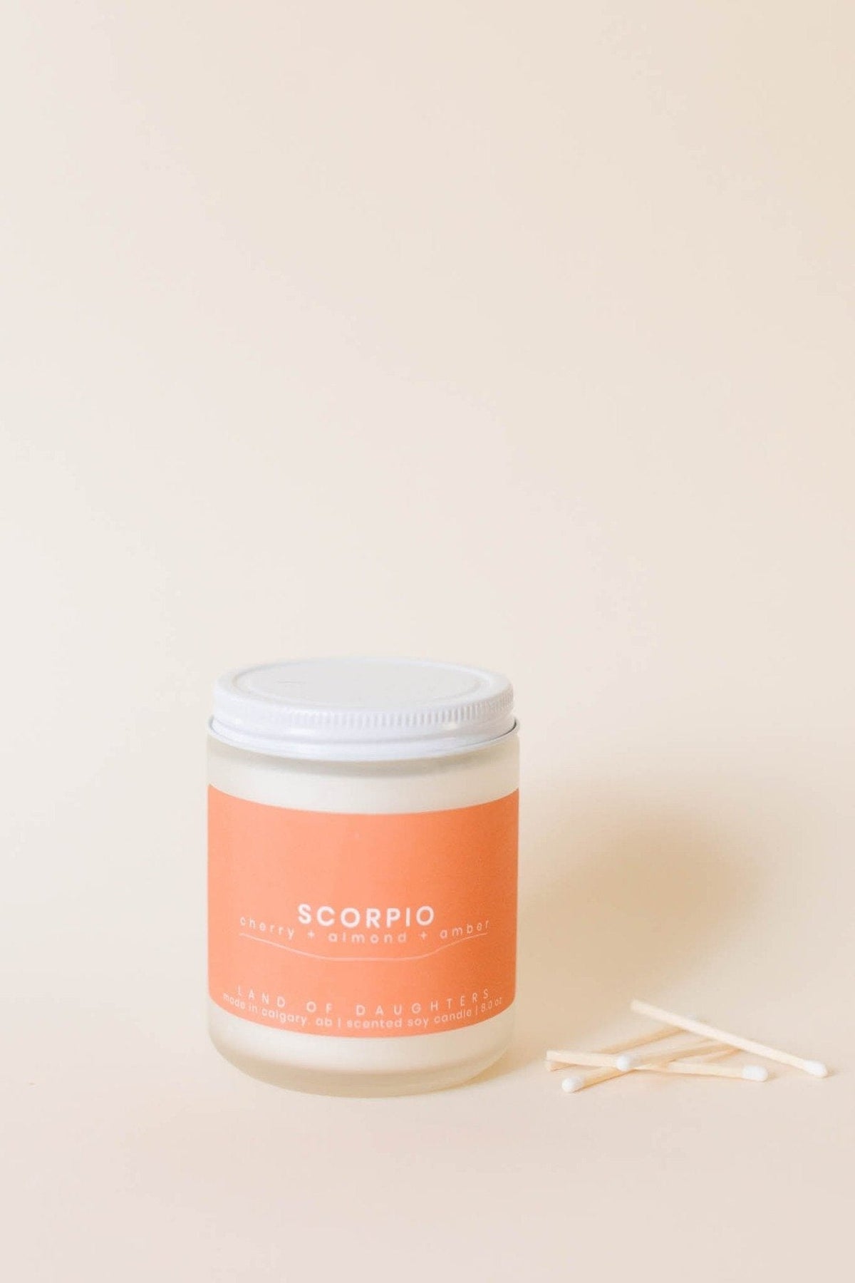 "Scorpio" Candle