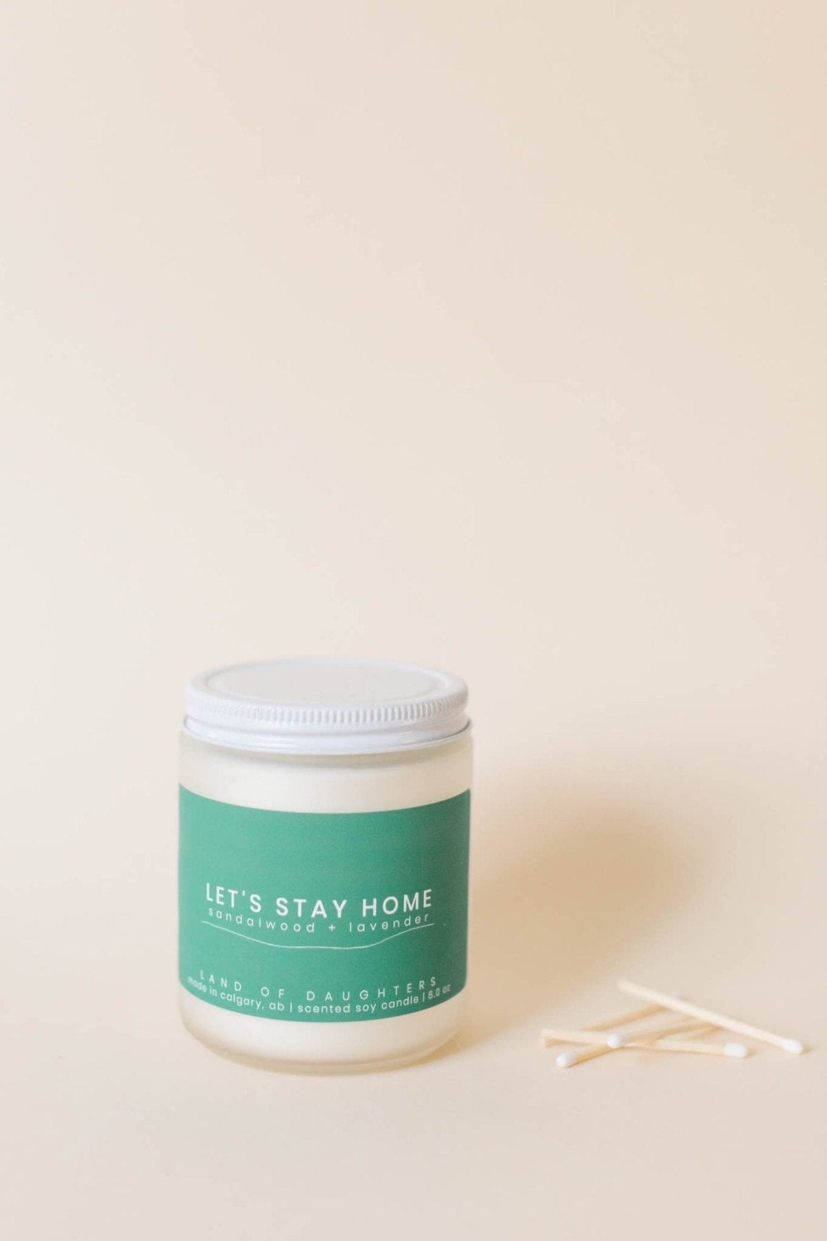 "Let's Stay Home" Candle