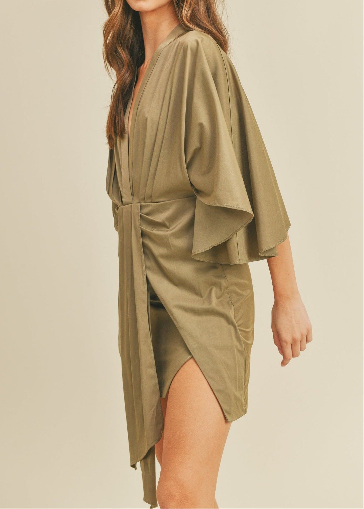 DAKOTA DRAPED MINI DRESS