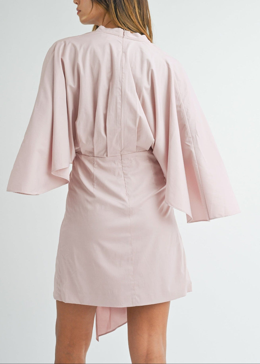 DAKOTA DRAPED MINI DRESS