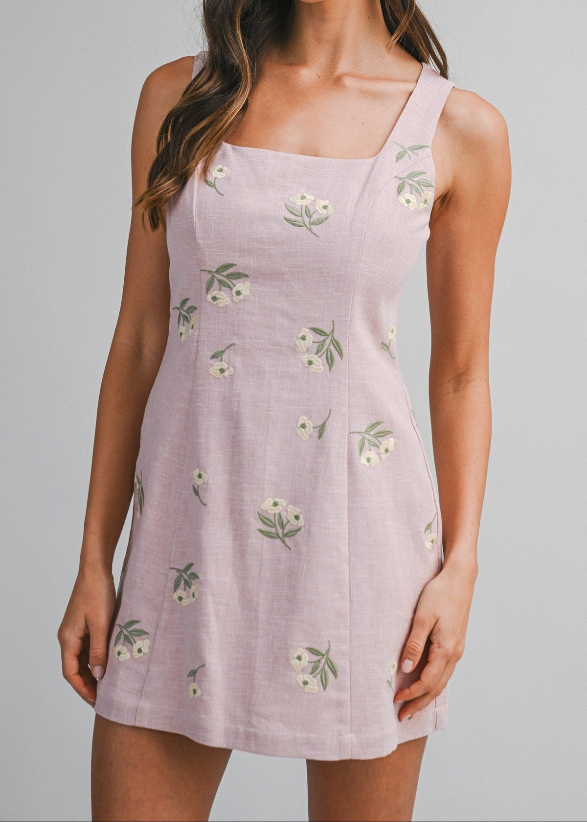 VICTORIA SLEEVELESS MINI DRESS