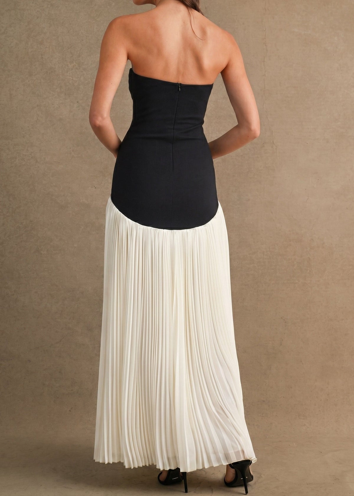DANIELA STRAPLESS MAXI DRESS