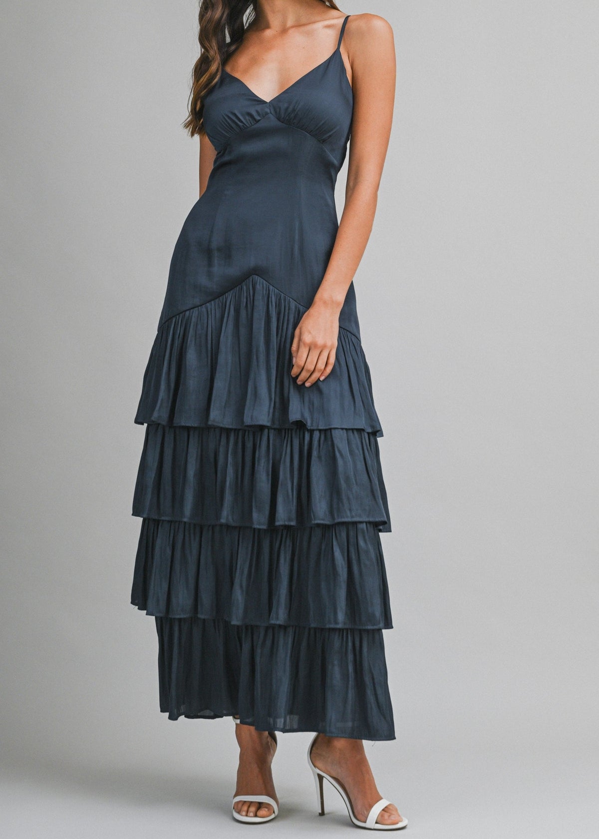 ASHTON SATIN MAXI DRESS