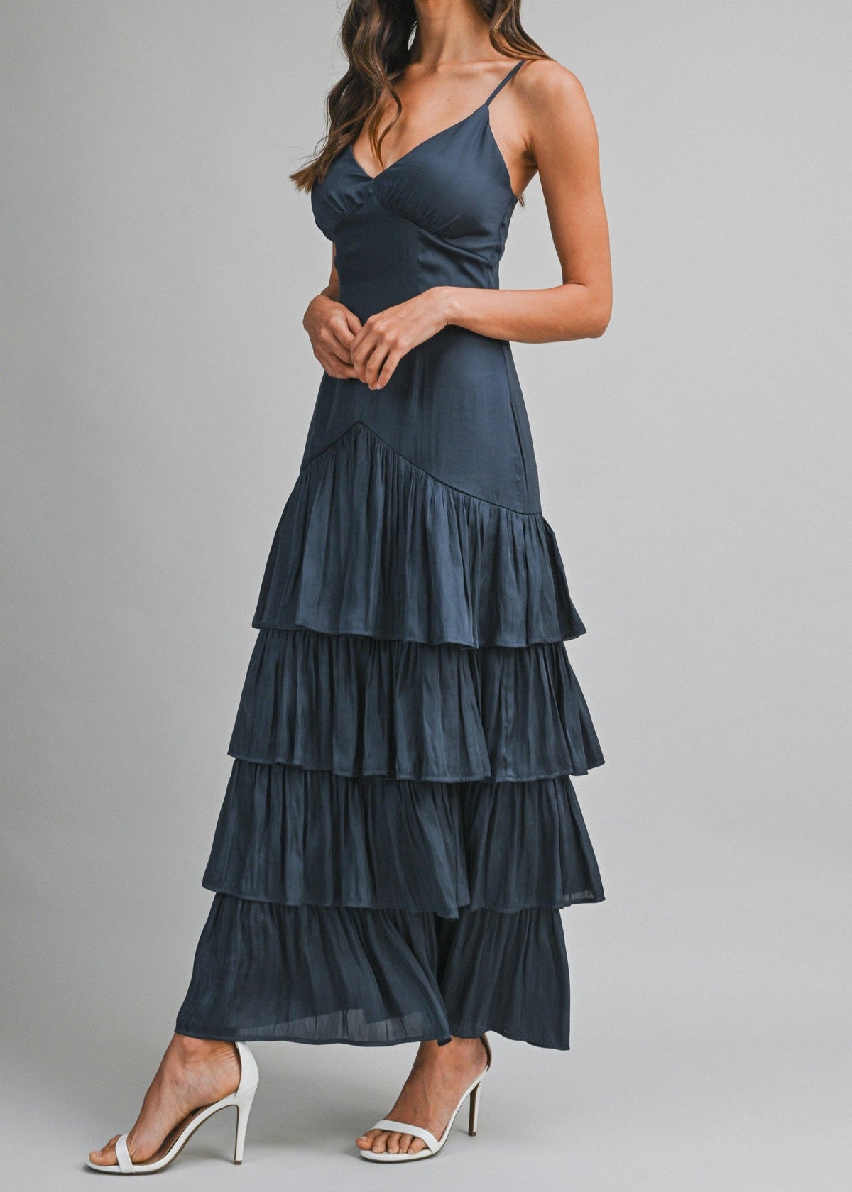 ASHTON SATIN MAXI DRESS