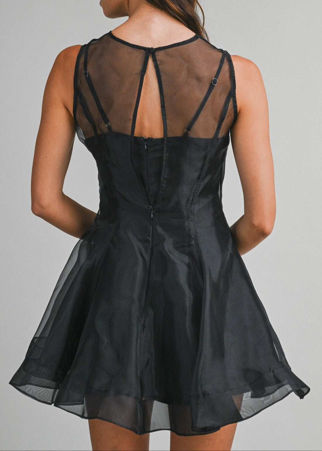 SELENA ORGANZA MINI DRESS