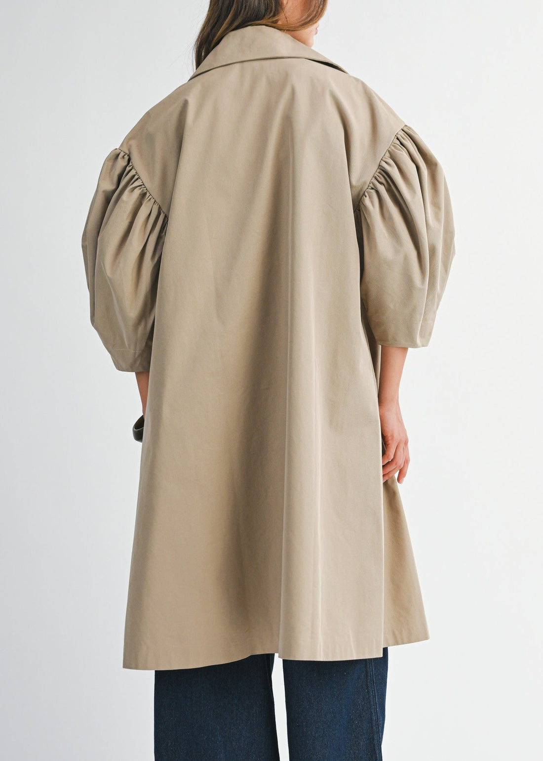 ROSETTA SCALLOPED TRENCH COAT