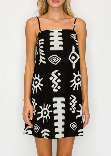 SARAHI SLEEVELESS MINI DRESS