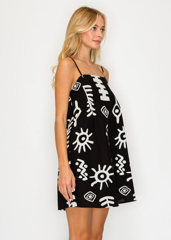 SARAHI SLEEVELESS MINI DRESS