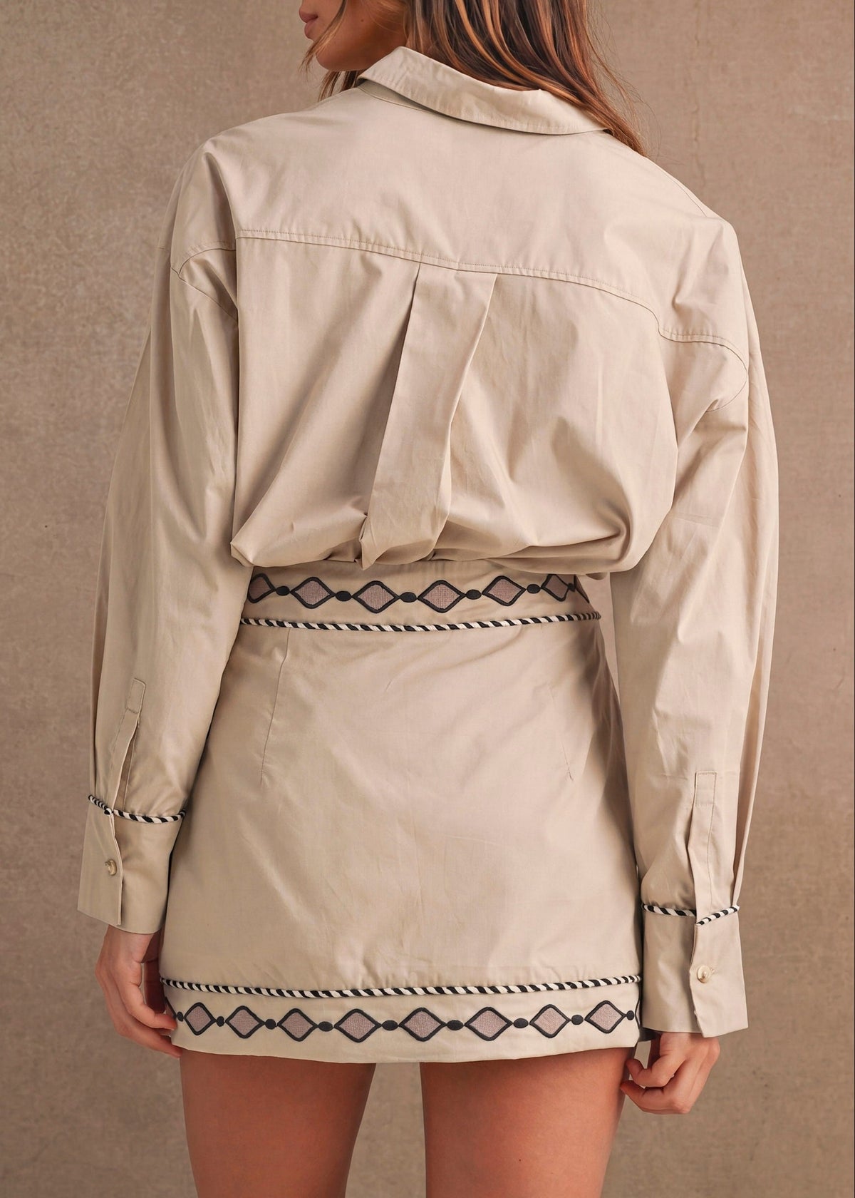 GRACIE WRAP MINI SKIRT