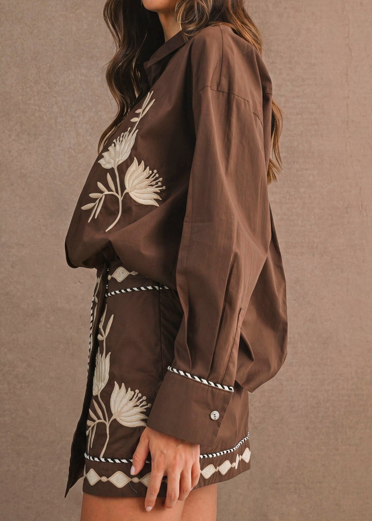 GRACIE BUTTON DOWN TOP