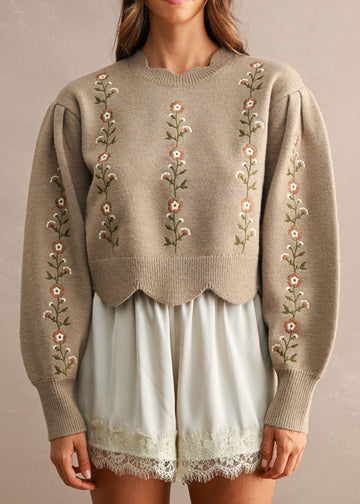 LILIA LONG SLEEVE SWEATER