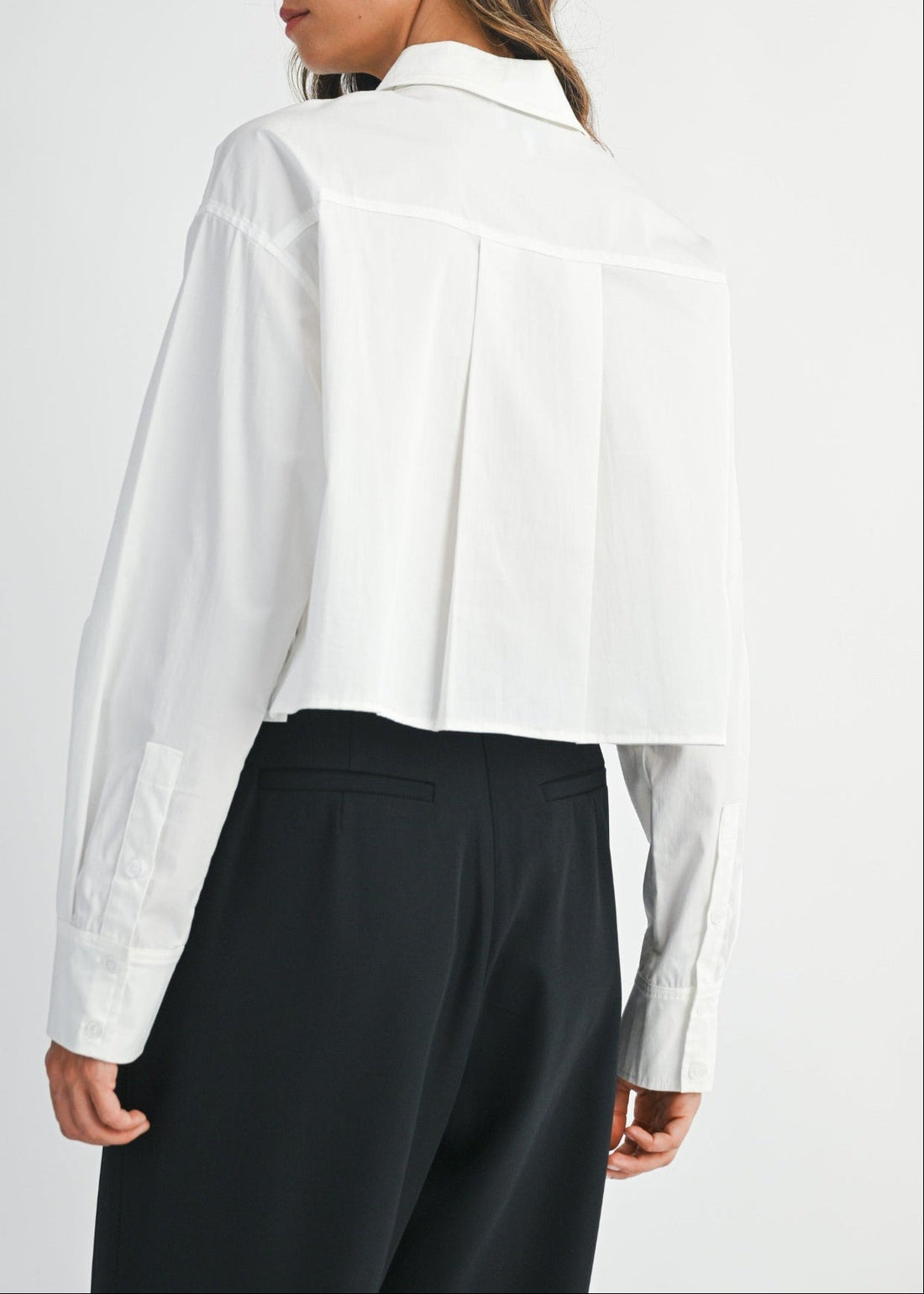 HAILEY CROPPED CLASSIC TOP